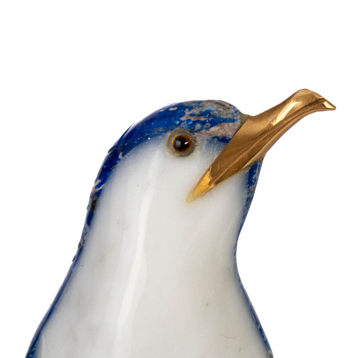 Lapis Lazuli Penguin Figurine Size 5 | Handcrafted Figurin