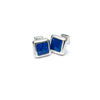Lapis Lazuli Tanok Cuff Links | Handcrafted Jewelry | From the Chilean Andes