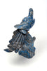 Lapis Lazuli Parrot Statue Blue Stand | Handcrafted Home Decor