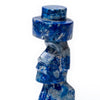 Lapis Lazuli Moai Head Size 3 | Handcrafted Stone Sculpture | From the Andes