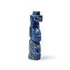 Lapis Lazuli Moai Head Size 5 | Artisan Carved Sculpture | Made in Chile
