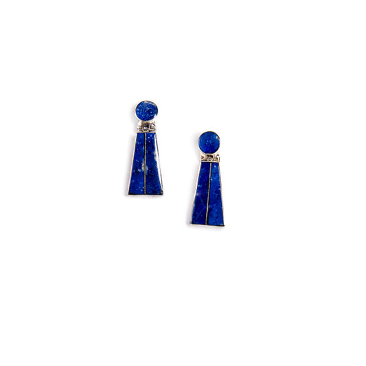 Achiq | Lapis Lazuli Earrings