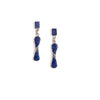 Lapis Lazuli Earrings Illa | Handcrafted Jewelry | From the Chilean Andes