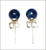 Lapis Lazuli Mini Bead Earrings | Artisan Crafted Jewelry | From the Andes
