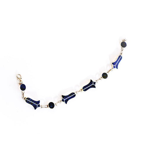 Copihue | Lapis Lazuli Bracelet