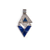 Lapis Lazuli Yuriana Pendant | Handcrafted Jewelry | Made in the Andes