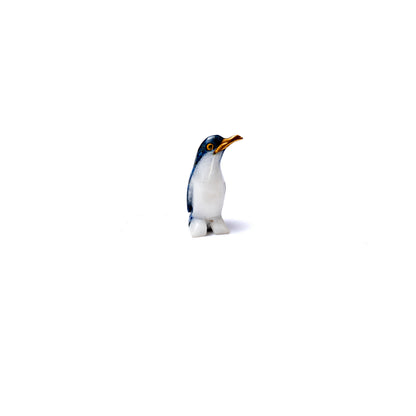 Lapis Lazuli Penguin Figurine Size 1 | Handcrafted Animal Decor