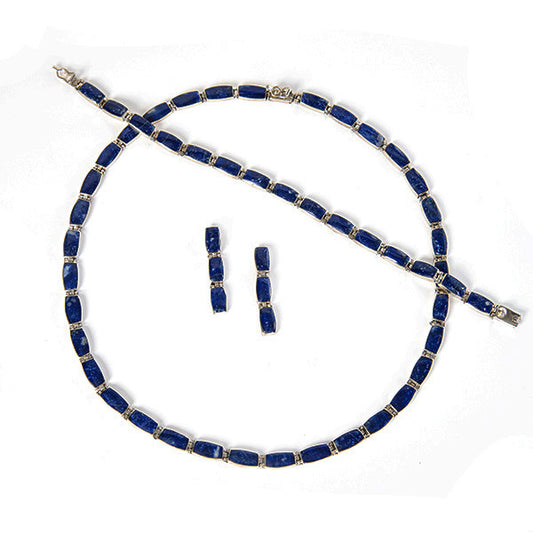 Awaq | Lapis Lazuli Necklace Set