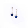 Lapis Lazuli Earrings Ururi | Handcrafted Jewelry | Crafted in Chile
