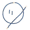 Lapis Lazuli Mahola Necklace Set | Artisan Jewelry Set | Made in Chile