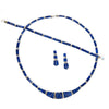 Lapis Lazuli Yaayan Necklace Set | Artisan Jewelry Set | Made in Chile