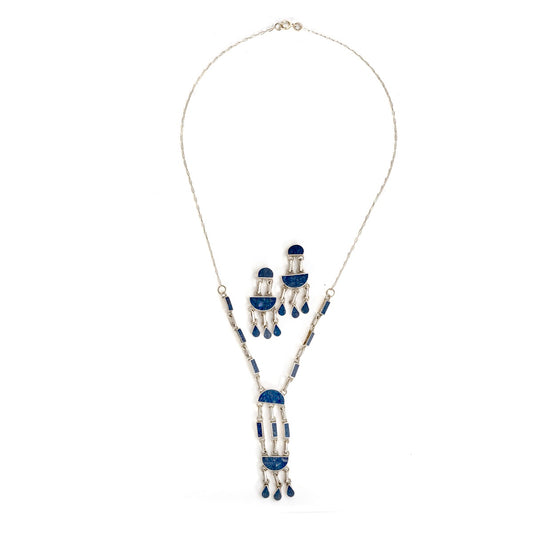 Nayeli | Lapis Lazuli Necklace Set